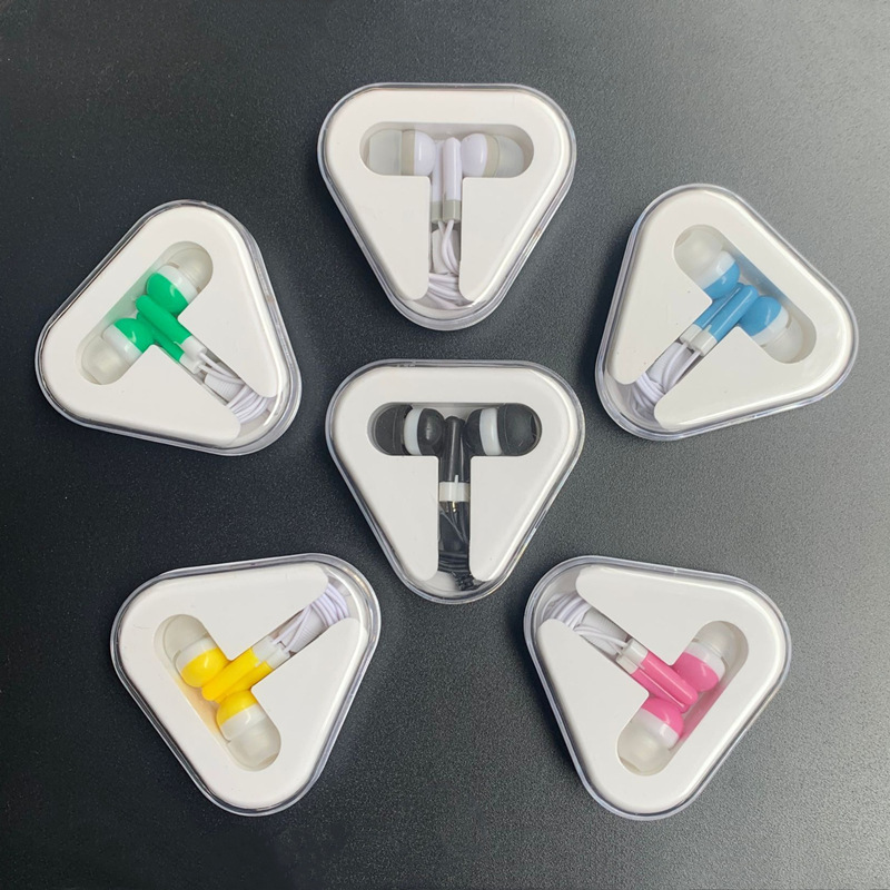 Factory color in-ear wireless wired music 3.5mm earphone wholesale mobile phone tablet mp3/mp4 universal earplugs