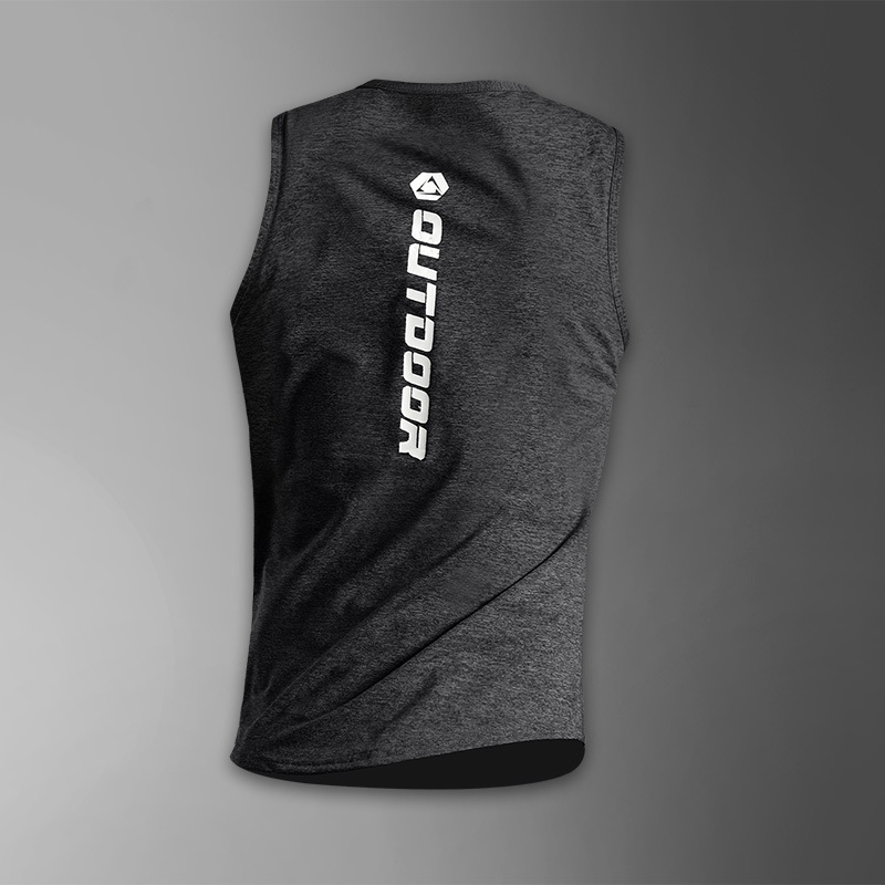 Chaleco de hielo de baloncesto masculino acondicionamiento físico rápido de verano pista y campo entrenamiento americano camiseta de carrera sin mangas equipo de marea