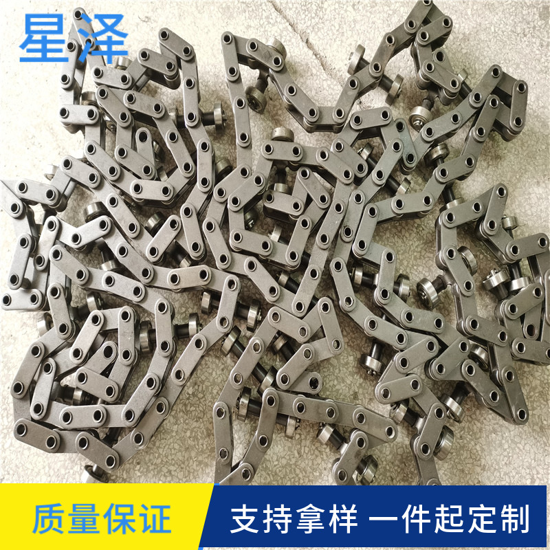 供应50.8 38.1涂装输送链条喷涂治具 空心销轴喷涂链条