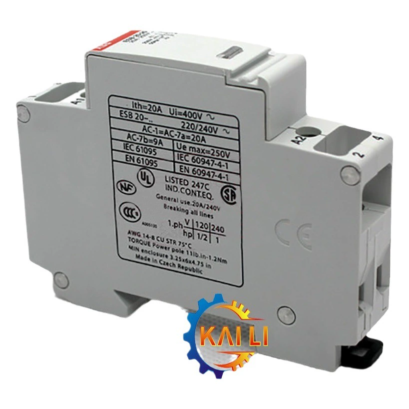 Контактор конструкции АББ ESB24-22 * Товары 24А/2НО + 2НК 24В первоначальные неподдельные в поставке запаса