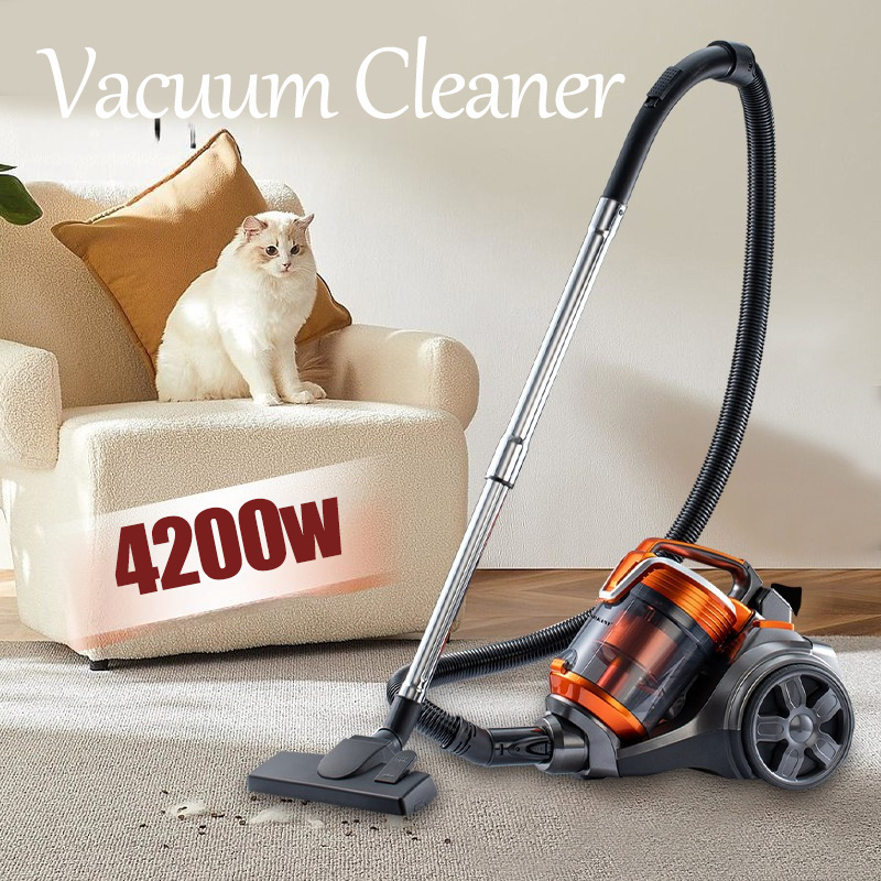 Cross-border European vertical household handheld vacuum cleaner multifunctional large suction mite removal and dust removal wired vacuum cleaner