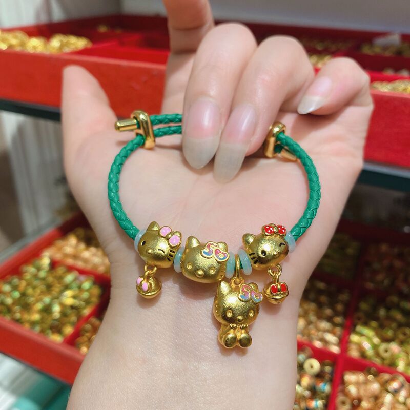 Original New Cat Bow Bell Cat Bracelet Adjusting Explosions Promotional Girl Children's Series Hand Rope Batch Original New Cat Bow Bell Cat Bracelet Adjusting Explosions Promotional Girl Children's Series Hand Rope Batch