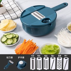 Multifunctional vegetable cutter, home kitchen manual grater, potato shreds, radish shreds, grater vegetable cutter