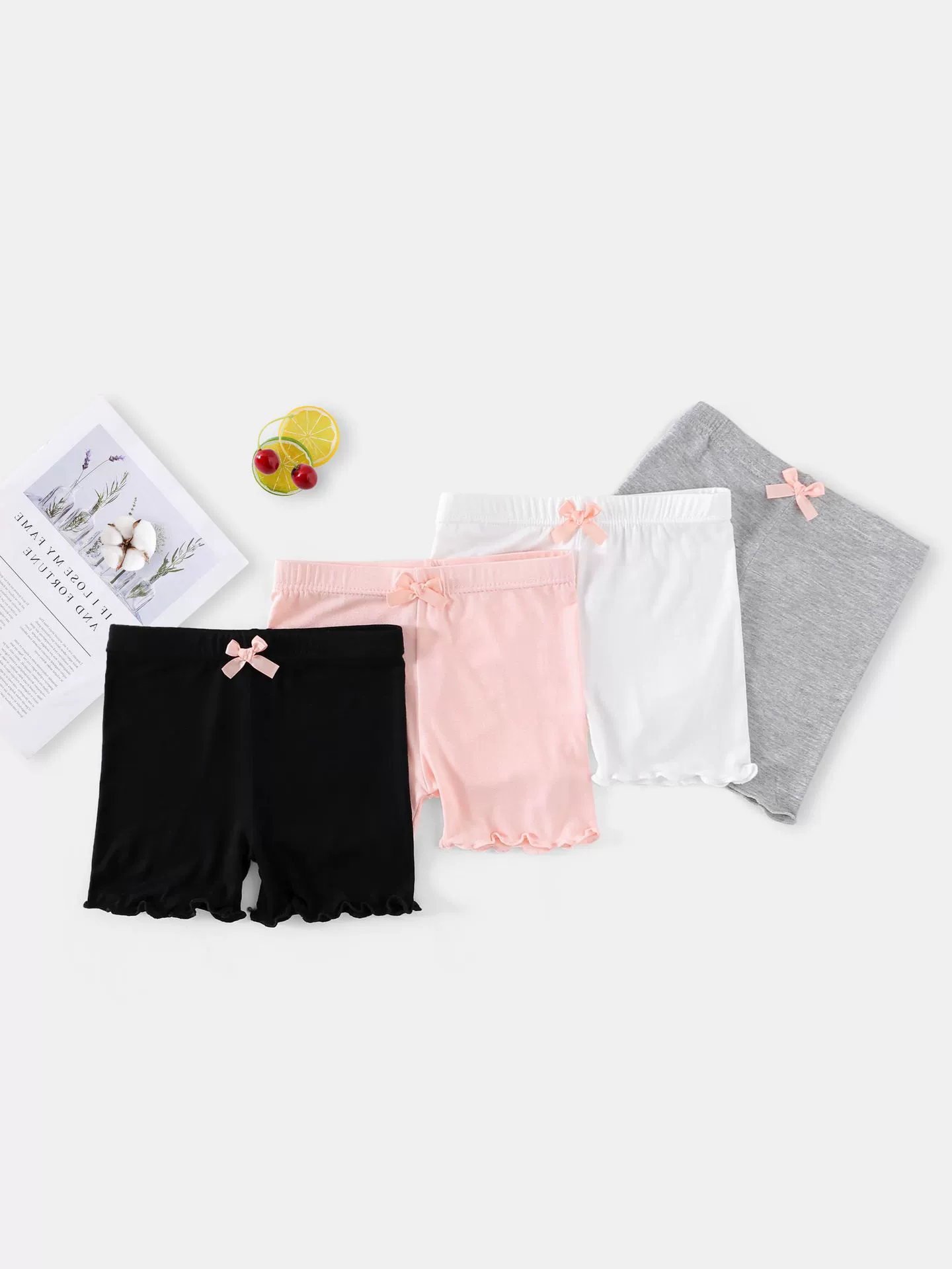 Leggings, trousers, children's safe thin protective underware, shorts for elementary school students, sewn from modal