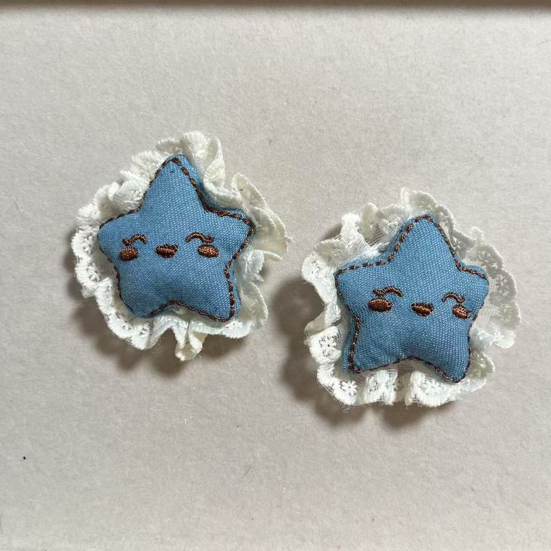 甜美蕾丝牛仔花边充棉KT 发夹手机壳箱包鞋袜服装辅料DIY饰品配件|undefined