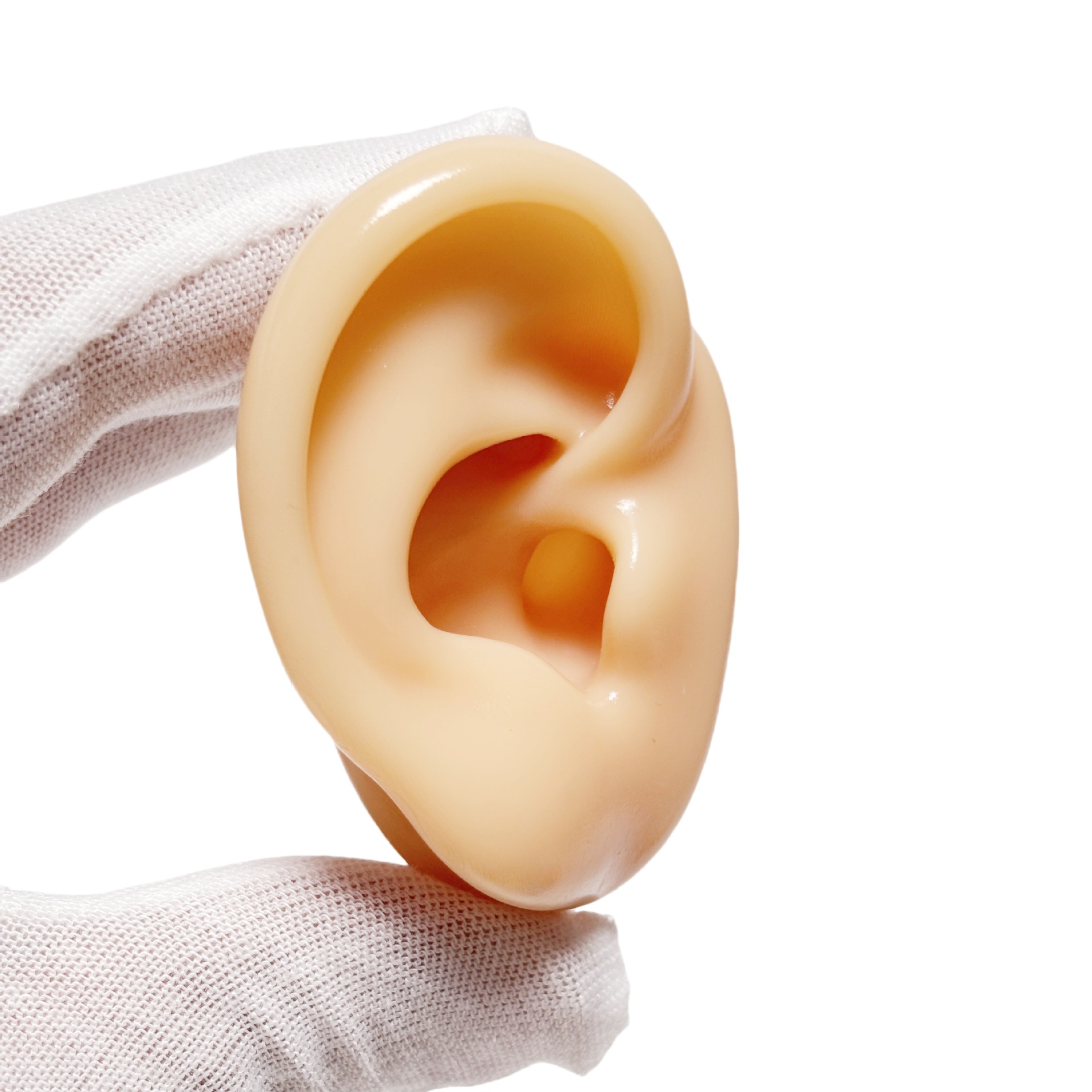 auriculares de silicona modelo de canal auditivo auricular auriculares audífonos auriculares perforación auriculares estante de exhibición joyas pendientes