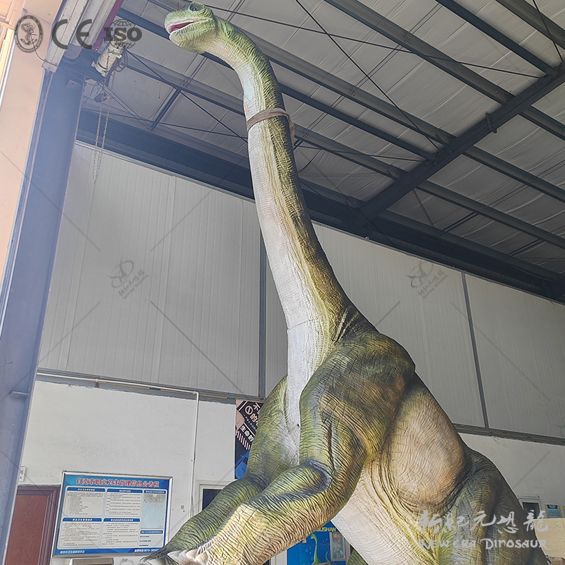 Modelo de simulación de dinosaurios de gran tamaño simulación de dinosaurios de silicona escultura de paisaje dinosaurios exhibición personalizada