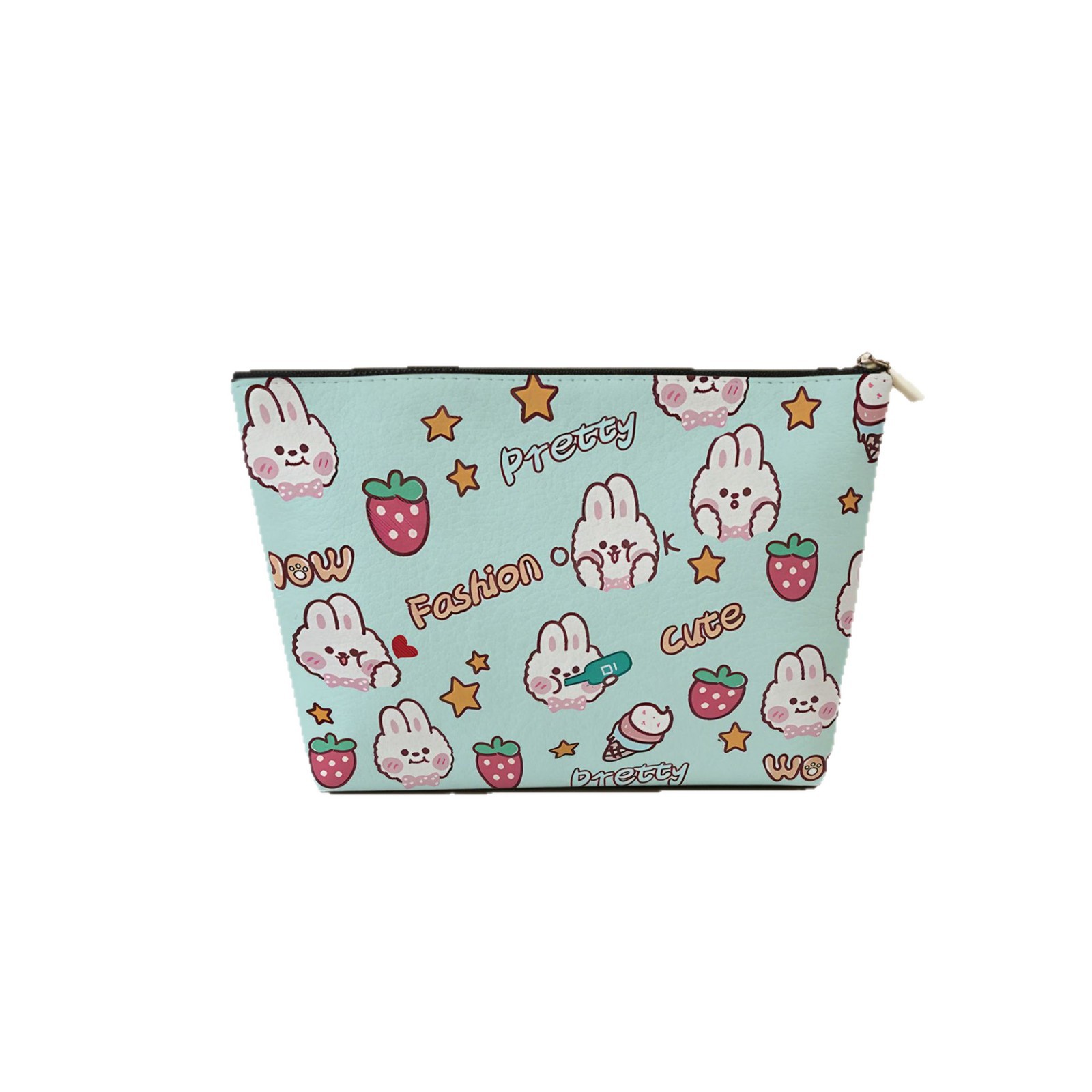 Dopamina transfronteriza explosión de cuero PU versión completa lindo oso bolsa de almacenamiento impermeable bolsa de maquillaje portátil
