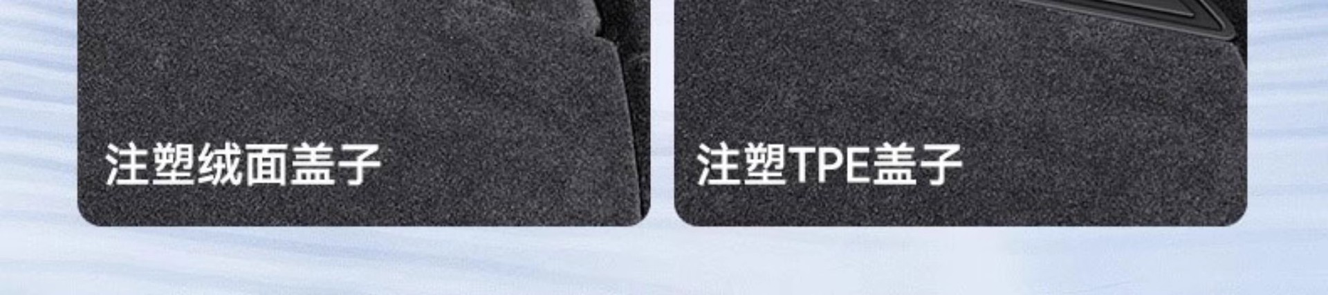 Suitable for Tesla's New Model 3/Y/Yl Trunk Storage Box, Full-Cover Door Storage Box on Both Sides