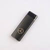 Boda 258 straight inflatable lighter can make advertising gift logo car logo red flames of windproof windproof