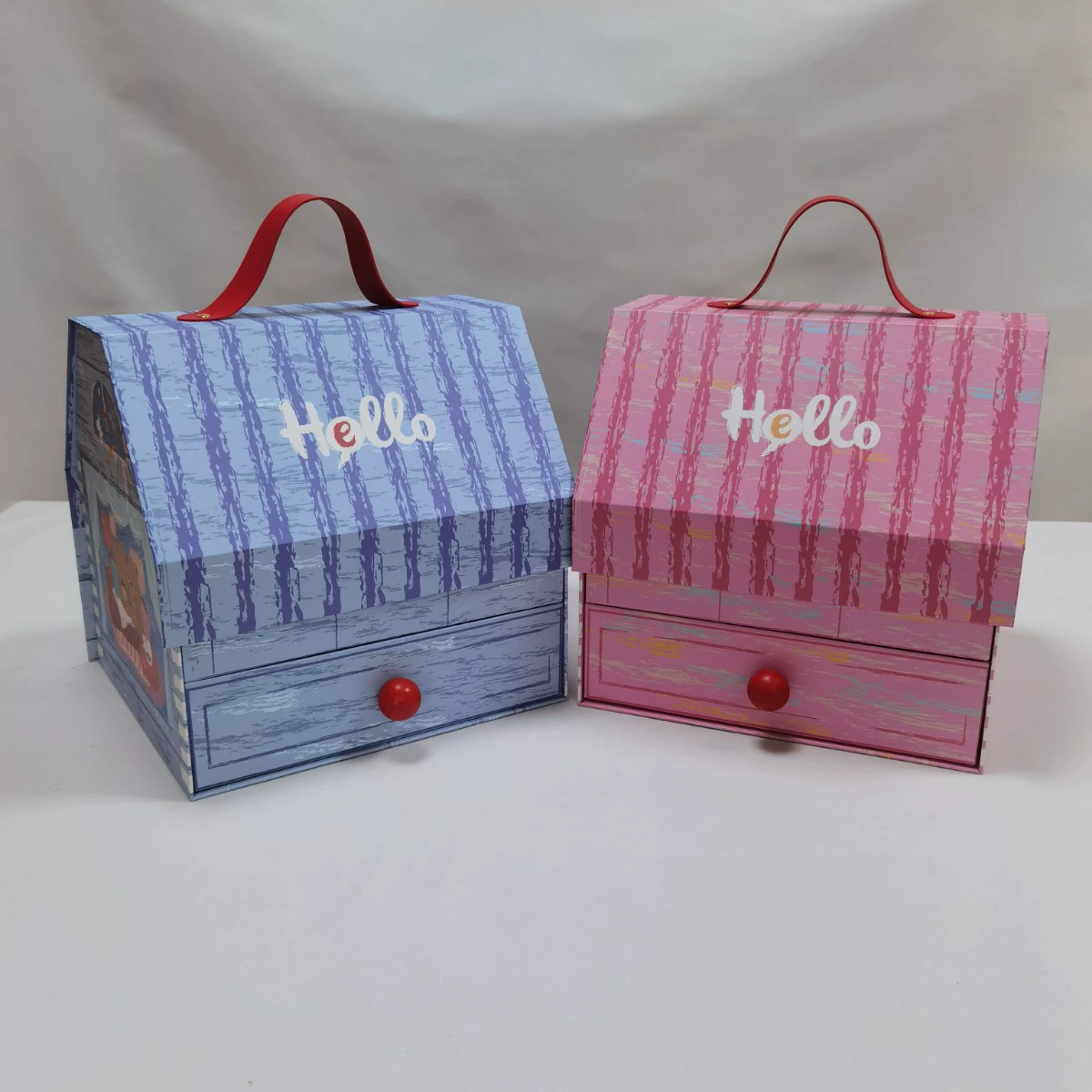 2025 новый подарочный набор для малыша, коробка для подарка на день рождения, розовая упаковка для детских игрушек/подарков для малышей