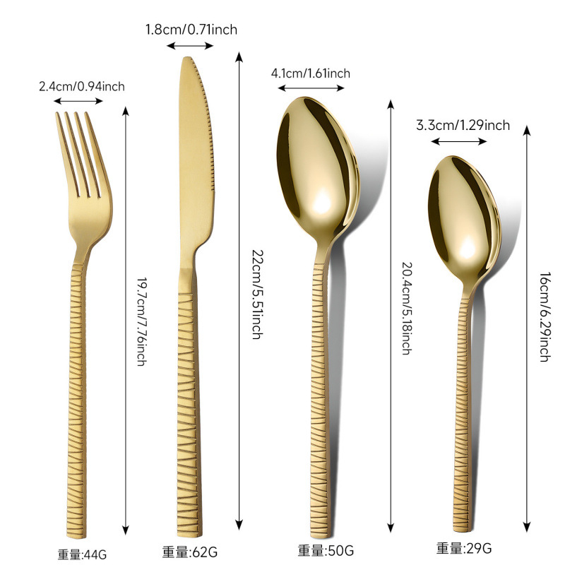 Creativo romano acero inoxidable cubiertos occidentales cuchillo de filete cuchillo de tenedor cucharas refrescos set de titanio cucharas europeas