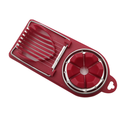 Double-headed egg slicer, fancy two-in-one egg cutter, multi-petal egg cutter, preserved egg splitter tool