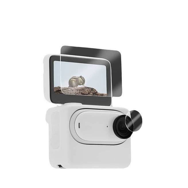 Подходит для защитной пленки AR HD 9H к линзе/экрану спортивной камеры Insta360 GO3, противоударная мембрана