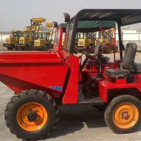 FC-20无棚柴油四轮车 18马力前翻斗载重2吨自卸蹦蹦车