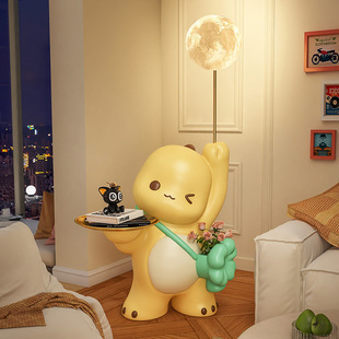 Cartoon Dragon Floor Lamp Decoration Large Living Room Sofa Side TV Cabinet Cartoon Home Decoration Housewarming New House Gift