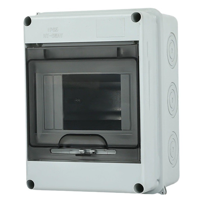 Наружная распределительная коробка, коробка для кабельных проводов, пластиковая водонепроницаемая коробка типа HT для наружного применения, распределительная коробка с возможностью индивидуальной настройки отверстий