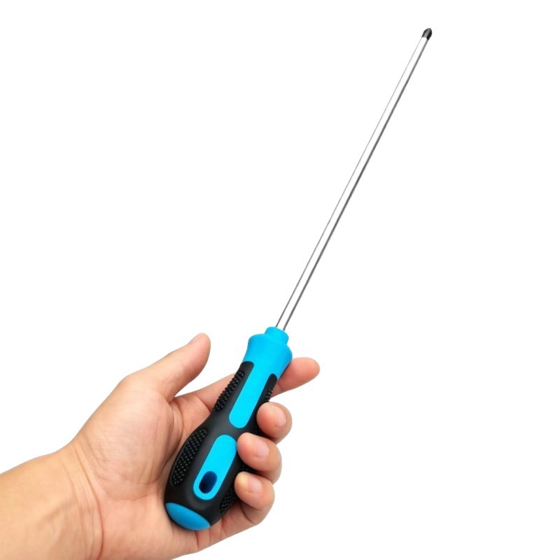Factory wholesale maintenance Phillips screwdriver screwdriver 12 inch magnetic screwdriver modified plastic lengthened screwdriver