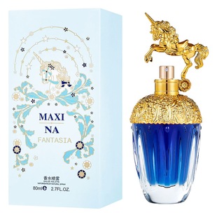 Internet Celebrity Popular Quicksand Gilt Unicorn Perfume Long-Lasting Fragrance Women's Manufacturer Wholesale Dropshipping Light Fragrance