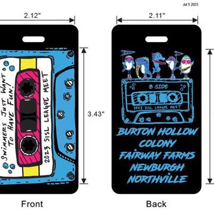 Guangdong-made card type luggage tags, printable LOGO back can be written directly, special-shaped luggage tags