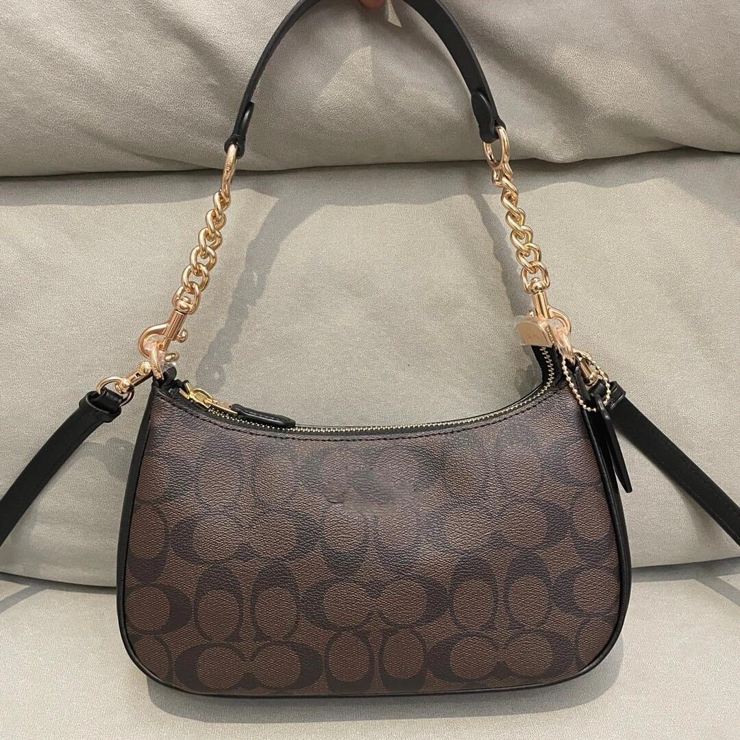 Kou Jia nuevo bolso de axila de luna nueva Teri24 bolso de mahjong de cadena de presbicia retro bolso de hombro de todo fósforo de moda