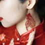 跨境夸张欧美锦鲤耳坠