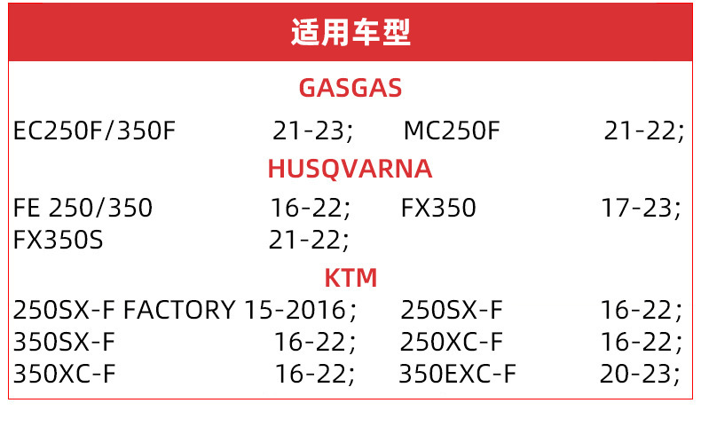 Special Offer: Standard Version Exc-F250/350 17-24 Models Four-Stroke Engine Protective Cover Motorcycle Engine Dust Cover