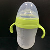 Children's feeding bottle for mother and baby for new born, silica gel straw for baby for breastfeeding