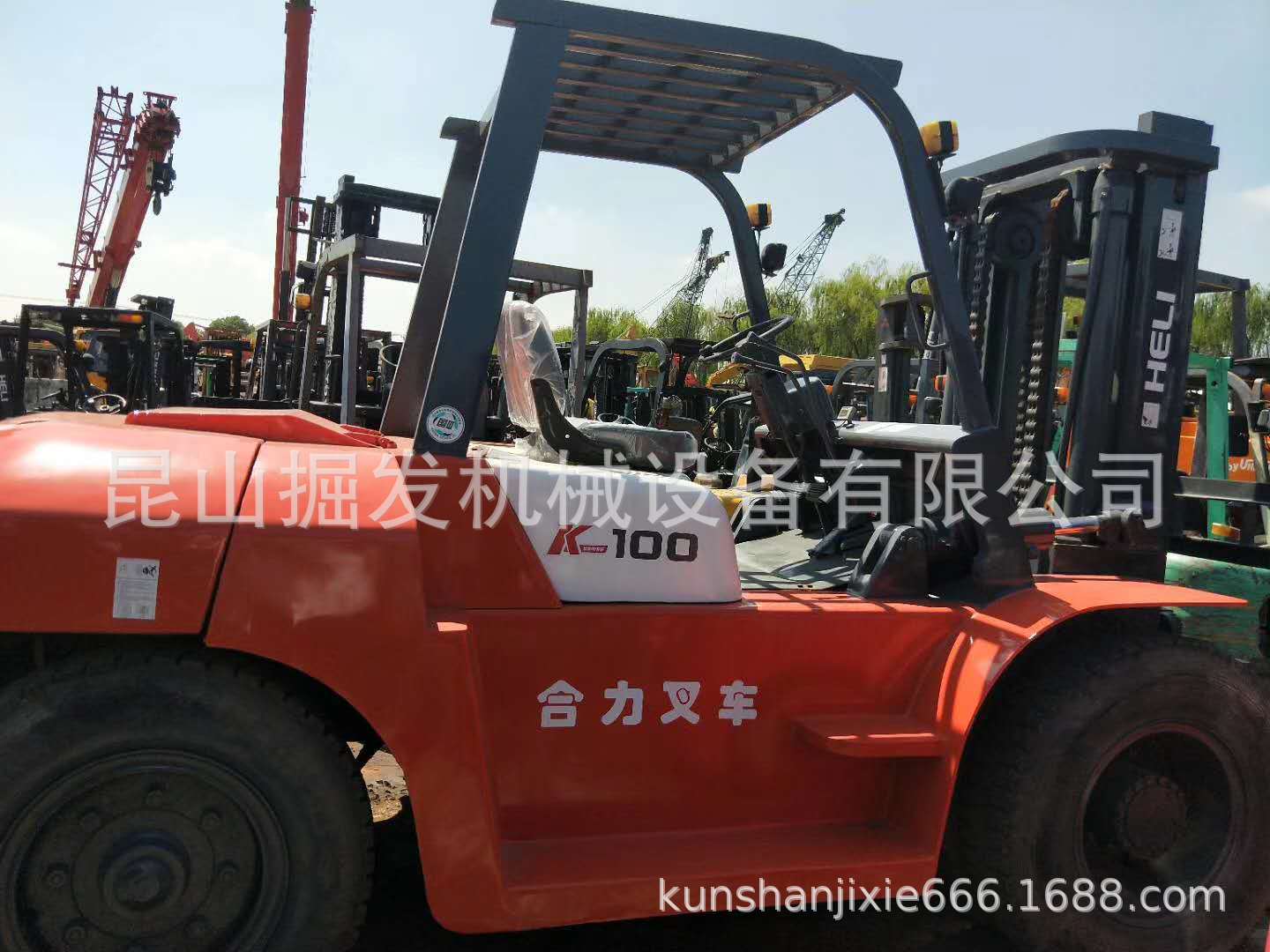 合力100叉车 二手合力10吨柴油叉车出售