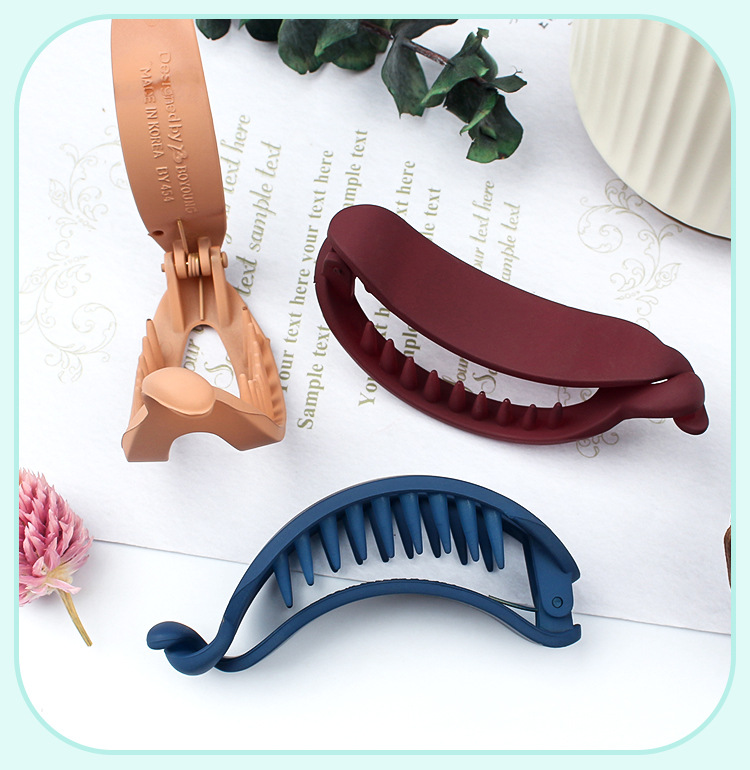 Daily Occasion Arylic Material Simple Style Geometric Leopard Arylic Stoving Varnish Hair Clip 1 Piece