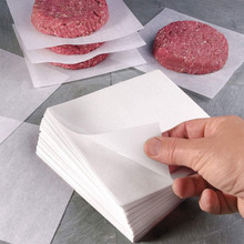 防粘汉堡隔油纸 食品专用牛肉饼硅油纸垫 冷冻隔离纸隔离纸包装纸
