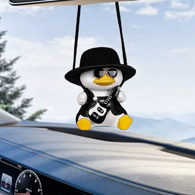 Car Interior Decoration Car Hanging – Car hanging - fat-backpack-black-hat-guitar