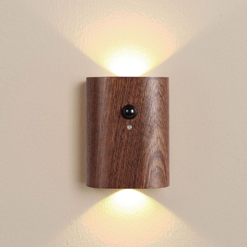 Great indoor wiring-free induction wall lamp infrared human body induction corridor channel lamp LED charging night light Great indoor wiring-free induction wall lamp infrared human body induction corridor channel lamp LED charging night light
