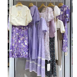 迪笛欧品牌系列货撤柜24夏款时尚高端直播实体店热卖品牌走份尾货