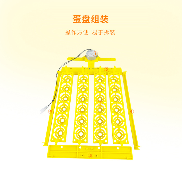 24 piezas cesta de flores Placa de huevo pequeña incubadora doméstica accesorios pollo pato paloma codorniz huevo dispositivo de giro