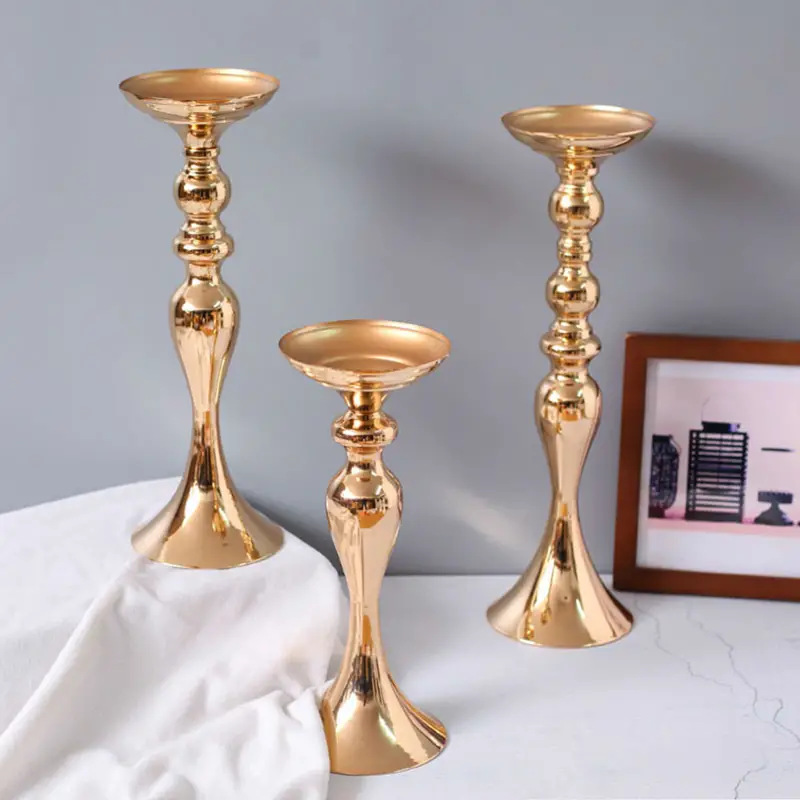 Decoración de Mesa para Bodas, Candelabros de Sirena, Guía para el Pasillo, Floreros para Mesa Principal, Decoración para Celebraciones, Arte en Hierro Metálico, Venta al por Mayor