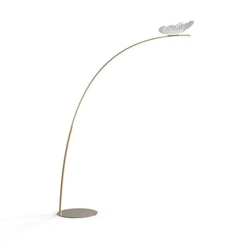 П Floor lamp for living room with butterfly, piano for fishing, creative learning lamp for bedroom, eyes protection