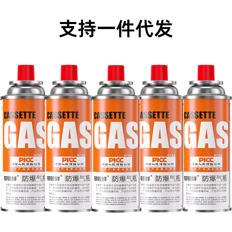 Cassette Stove Gas Tank Storage Box Portable Box Travel Box Suitcase Outdoor Household Outdoor Camping Supplies Universal Bottle