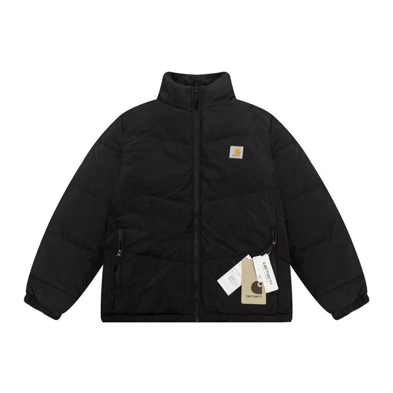 Carhartt down Jacket Autumn and Winter Lamb Wool Reversible Coat Workwear Casual Versatile Thickened for Cold Weather