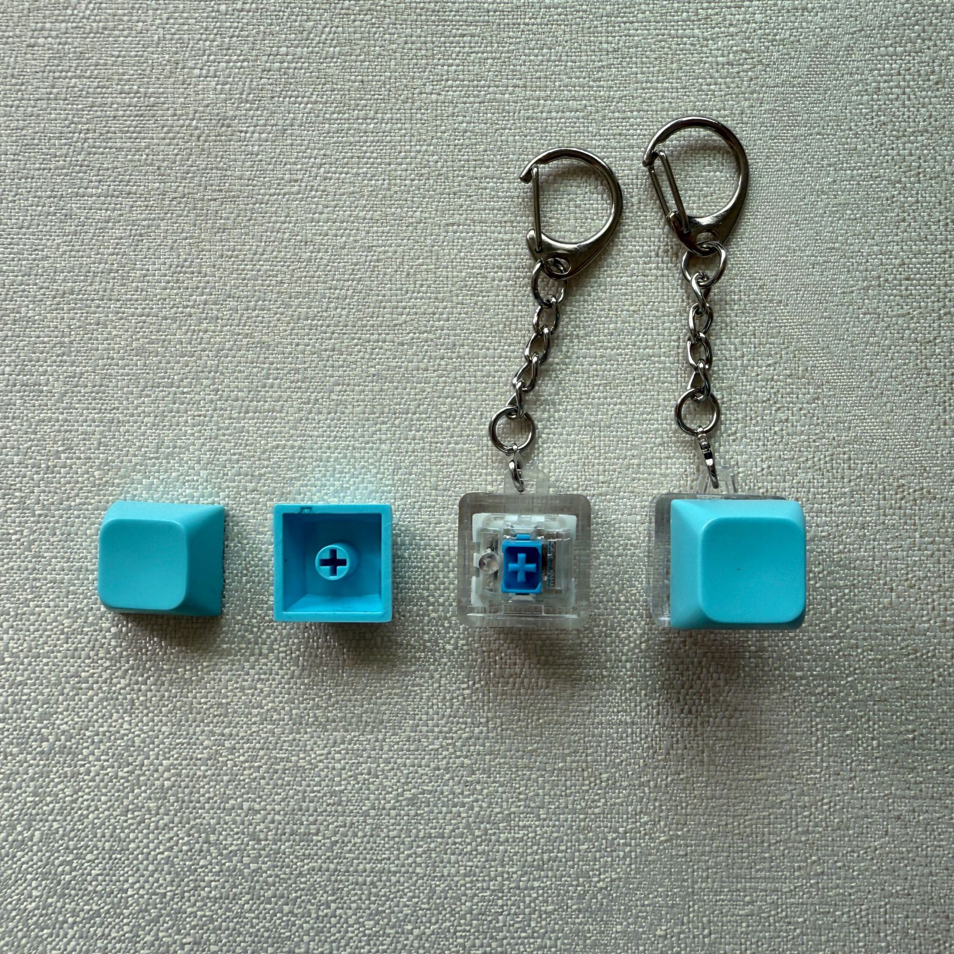Pequeña cadena d transparente de un solo clic 4