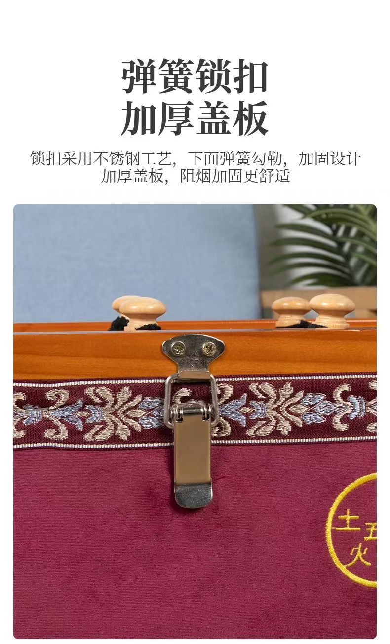 Wooden Moxibustion Box Dragon Bone Back Moxa Burner with 108 Moxa Cones Portable Ai Jiu Du Mai Ginger Moxibustion Tool key features