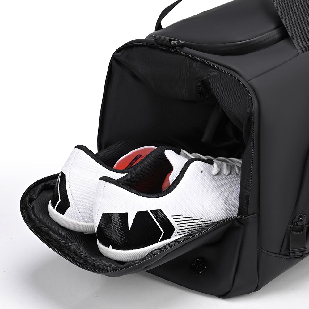 Bolso de fitness de marca de moda para hombre nuevo bolso de viaje de gran capacidad, bolso de almacenamiento de equipaje, bolso de entrenamiento deportivo de separación en seco y húmedo