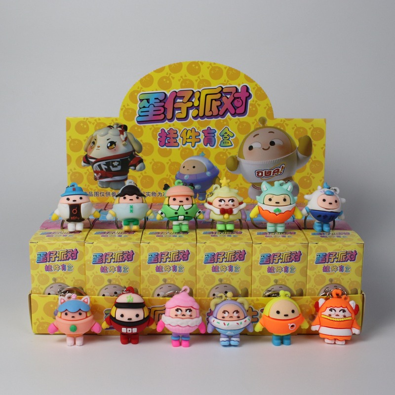 【外国貿易特別供給】人気のAI山と海の古典キーホルダー人形ブラインドボックスおもちゃギフト木製スティックマンサメペンダント|undefined