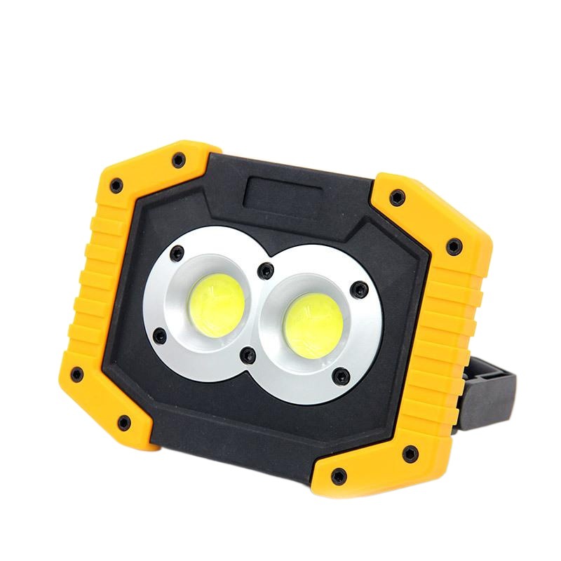 Luz de inundación recargable portátil multifuncional dedicada transfronteriza Luz DE TRABAJO LED Luz de mercado de noche de emergencia Luz fuerte portátil