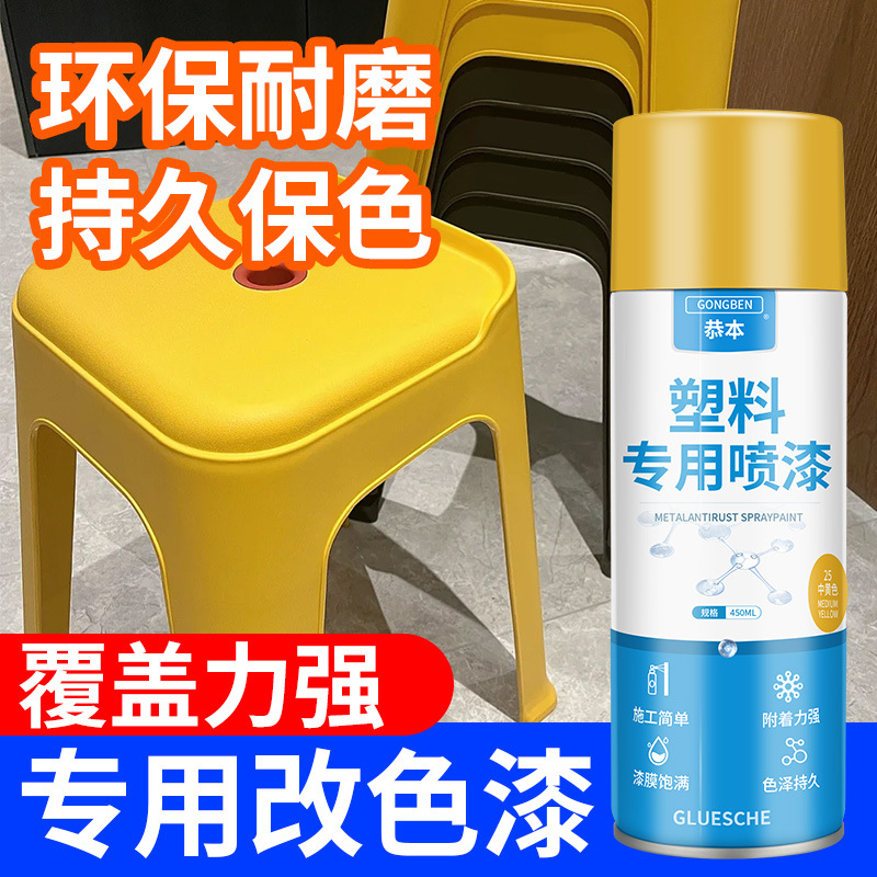 Краска для пластика Gongben zp-1004 прозрачный глянец