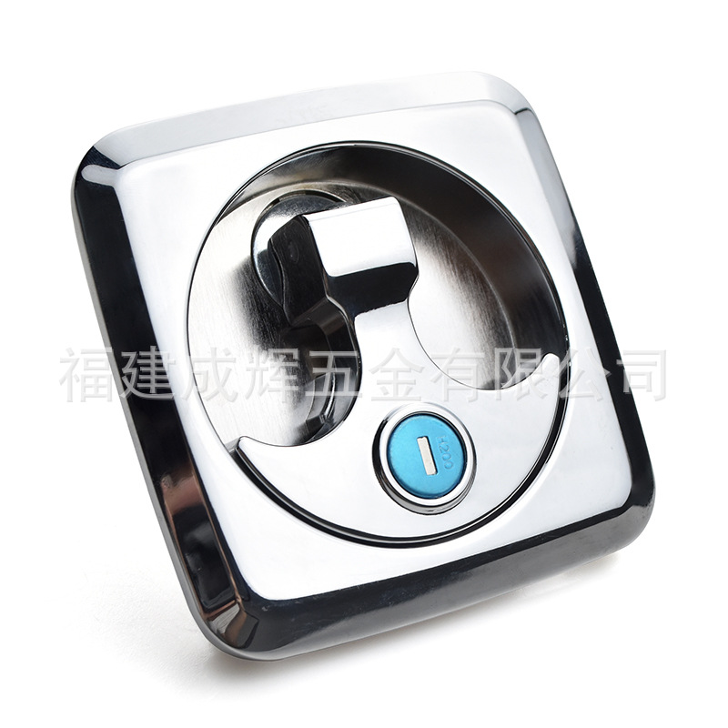 Factory straight hair zinc alloy folding handle panel lock industrial lever panel lock mechanical equipment panel lock