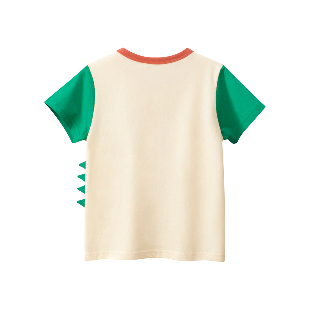 27kids ropa infantil transfronteriza camiseta de manga corta para niños de verano