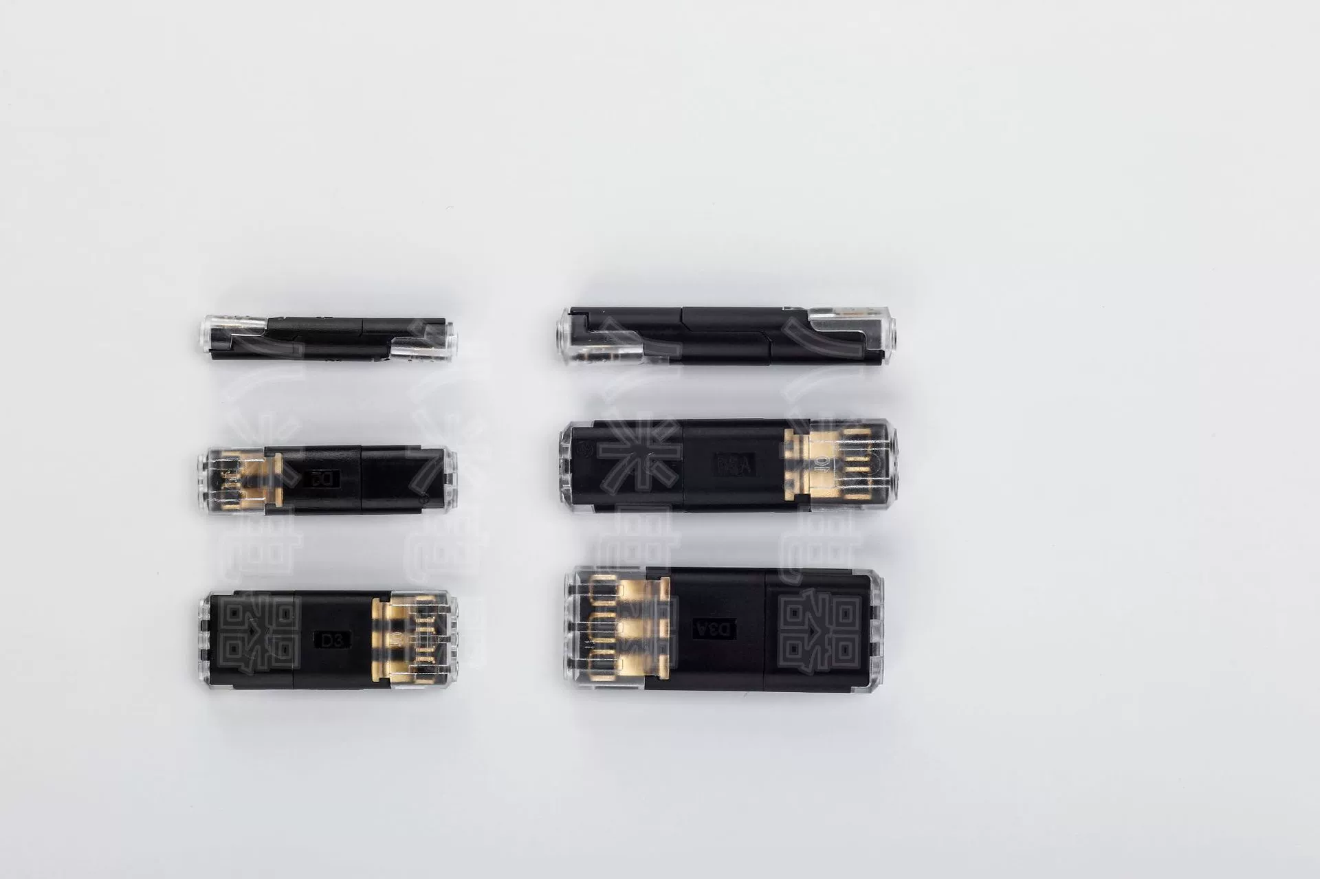 D2T2 quick terminal block inter-pluggable no welding no stripping pull-out LED lamp wire connector boxed