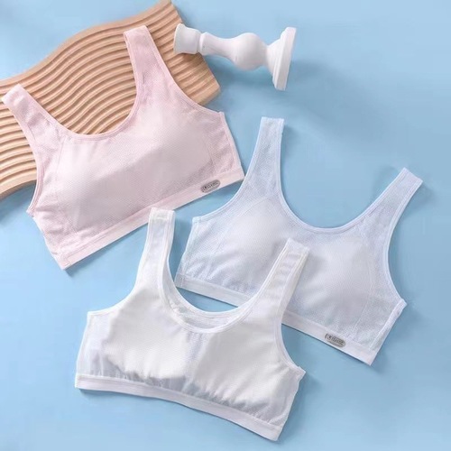 Developmental girls' small vests, girls' underwear, elementary school, junior high school students, 9-12-15 years old, older children's girls' bras