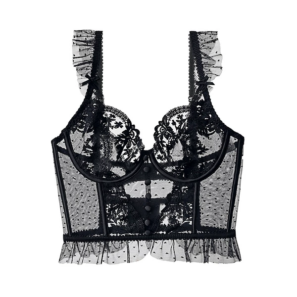 Black (only bra))